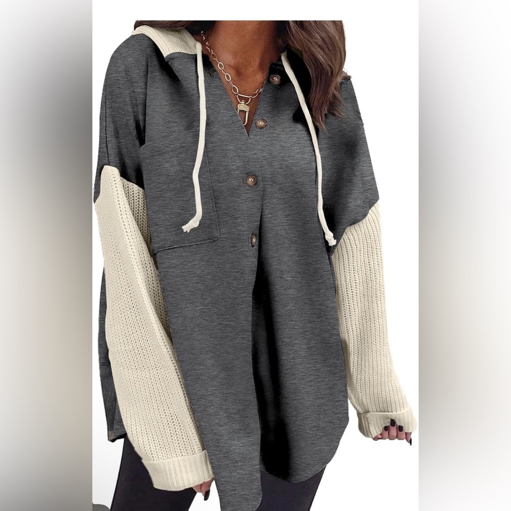 🆕Women's Button-Up Hoodie